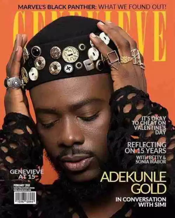 Adekunle Gold Covers Genevieve Magazine’s Latest Issue